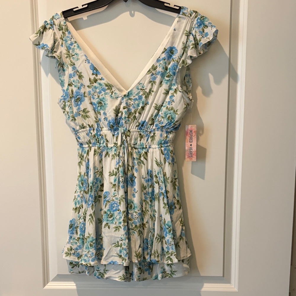 NWT Inspired Hearts Romper